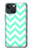 S1723 Mint Chevron Zigzag Hülle Schutzhülle Taschen für iPhone 14