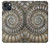 S1788 Ammonite Fossil Hülle Schutzhülle Taschen für iPhone 14
