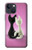 S1832 Love Cat Hülle Schutzhülle Taschen für iPhone 14