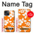 S2245 Hawaiian Hibiscus Orange Pattern Hülle Schutzhülle Taschen für iPhone 14