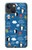 S2572 Marine Penguin Pattern Hülle Schutzhülle Taschen für iPhone 14