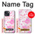 S3036 Pink Sweet Flower Flora Hülle Schutzhülle Taschen für iPhone 14