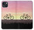 S3252 Bicycle Sunset Hülle Schutzhülle Taschen für iPhone 14
