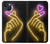 S3512 Cute Mini Heart Neon Graphic Hülle Schutzhülle Taschen für iPhone 14