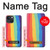 S3799 Cute Vertical Watercolor Rainbow Hülle Schutzhülle Taschen für iPhone 14