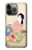 S0889 Japan Art Kimono Hülle Schutzhülle Taschen für iPhone 14 Pro