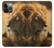 S1046 Lion King of Forest Hülle Schutzhülle Taschen für iPhone 14 Pro