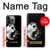 S1372 Moon Yin-Yang Hülle Schutzhülle Taschen für iPhone 14 Pro