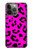 S1850 Pink Leopard Pattern Hülle Schutzhülle Taschen für iPhone 14 Pro