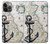 S1962 Nautical Chart Hülle Schutzhülle Taschen für iPhone 14 Pro