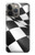 S2408 Checkered Winner Flag Hülle Schutzhülle Taschen für iPhone 14 Pro