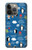 S2572 Marine Penguin Pattern Hülle Schutzhülle Taschen für iPhone 14 Pro