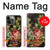 S3013 Vintage Antique Roses Hülle Schutzhülle Taschen für iPhone 14 Pro