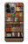 S3154 Bookshelf Hülle Schutzhülle Taschen für iPhone 14 Pro