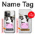 S3257 Cow Cartoon Hülle Schutzhülle Taschen für iPhone 14 Pro