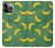 S3286 Banana Fruit Pattern Hülle Schutzhülle Taschen für iPhone 14 Pro
