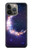 S3324 Crescent Moon Galaxy Hülle Schutzhülle Taschen für iPhone 14 Pro