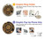 S3442 Clock Gear Hülle Schutzhülle Taschen für iPhone 14 Pro