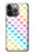 S3499 Colorful Heart Pattern Hülle Schutzhülle Taschen für iPhone 14 Pro