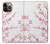 S3707 Pink Cherry Blossom Spring Flower Hülle Schutzhülle Taschen für iPhone 14 Pro