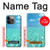 S3720 Summer Ocean Beach Hülle Schutzhülle Taschen für iPhone 14 Pro