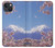 S1060 Mount Fuji Sakura Cherry Blossom Hülle Schutzhülle Taschen für iPhone 14 Plus
