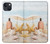 S1425 Seashells on The Beach Hülle Schutzhülle Taschen für iPhone 14 Plus