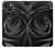 S1598 Black Rose Hülle Schutzhülle Taschen für iPhone 14 Plus