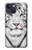 S2553 White Tiger Hülle Schutzhülle Taschen für iPhone 14 Plus