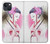 S2579 Japanese Traditional Geisha Kimono Hülle Schutzhülle Taschen für iPhone 14 Plus