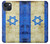 S2614 Israel Old Flag Hülle Schutzhülle Taschen für iPhone 14 Plus
