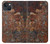 S2714 Rust Steel Texture Graphic Printed Hülle Schutzhülle Taschen für iPhone 14 Plus