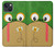 S2765 Frog Bee Cute Cartoon Hülle Schutzhülle Taschen für iPhone 14 Plus