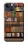 S3154 Bookshelf Hülle Schutzhülle Taschen für iPhone 14 Plus