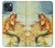 S3184 Little Mermaid Painting Hülle Schutzhülle Taschen für iPhone 14 Plus