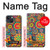 S3272 Colorful Pattern Hülle Schutzhülle Taschen für iPhone 14 Plus