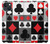S3463 Poker Card Suit Hülle Schutzhülle Taschen für iPhone 14 Plus
