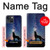 S3555 Wolf Howling Million Star Hülle Schutzhülle Taschen für iPhone 14 Plus