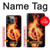 S0493 Music Note Burn Hülle Schutzhülle Taschen für iPhone 14 Pro Max