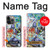 S0588 Wall Graffiti Hülle Schutzhülle Taschen für iPhone 14 Pro Max