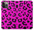S1850 Pink Leopard Pattern Hülle Schutzhülle Taschen für iPhone 14 Pro Max
