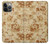 S2180 Flower Floral Vintage Pattern Hülle Schutzhülle Taschen für iPhone 14 Pro Max