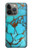 S2685 Aqua Turquoise Gemstone Graphic Printed Hülle Schutzhülle Taschen für iPhone 14 Pro Max