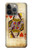 S2833 Poker Card Queen Hearts Hülle Schutzhülle Taschen für iPhone 14 Pro Max