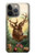 S2841 Vintage Reindeer Christmas Hülle Schutzhülle Taschen für iPhone 14 Pro Max