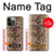 S2875 Rattle Snake Skin Graphic Printed Hülle Schutzhülle Taschen für iPhone 14 Pro Max