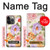 S3035 Sweet Flower Painting Hülle Schutzhülle Taschen für iPhone 14 Pro Max