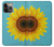 S3039 Vintage Sunflower Blue Hülle Schutzhülle Taschen für iPhone 14 Pro Max