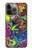 S3255 Colorful Art Pattern Hülle Schutzhülle Taschen für iPhone 14 Pro Max