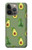 S3285 Avocado Fruit Pattern Hülle Schutzhülle Taschen für iPhone 14 Pro Max